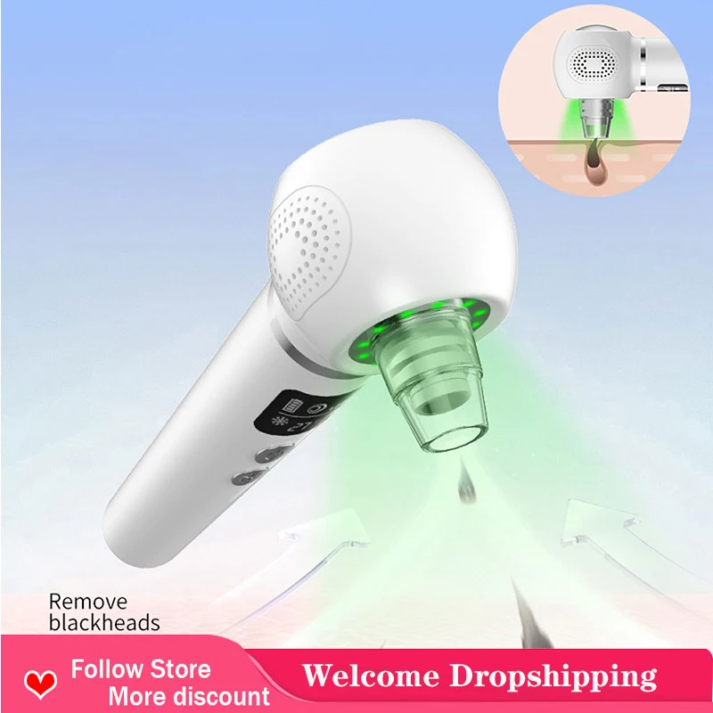 Cold and Hot Compress Blackhead Suction Device Electric Facial Cleansing Device For Blackheads Instrument For Home
Cold and Hot Compress Blackhead Suction Device Electric Facial Cleansing Device For Blackheads Instrument For Home
