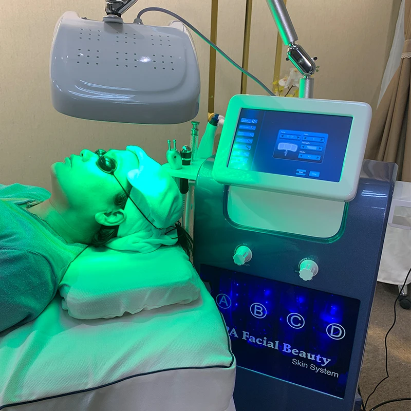 Newest 8 In 1 CO2 Bubble Hydra Beauty Oxygenation RF Skin Tightening Facial Machine PDT For Skin Whitening
Newest 8 In 1 CO2 Bubble Hydra Beauty Oxygenation RF Skin Tightening Facial Machine PDT For Skin Whitening