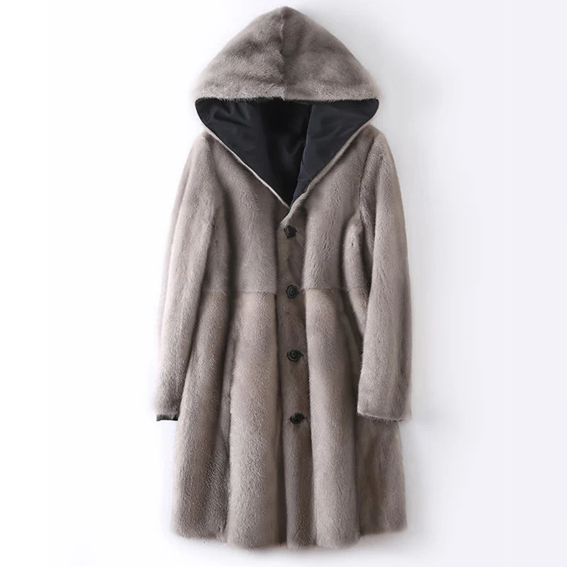 New Autumn Winter Overcome Women's Long Overcoat Korean Imitation Mink Fur Liner Fur Coat Female Casual Cold Warm Outerwear 4XL
New Autumn Winter Overcome Women's Long Overcoat Korean Imitation Mink Fur Liner Fur Coat Female Casual Cold Warm Outerwear 4XL