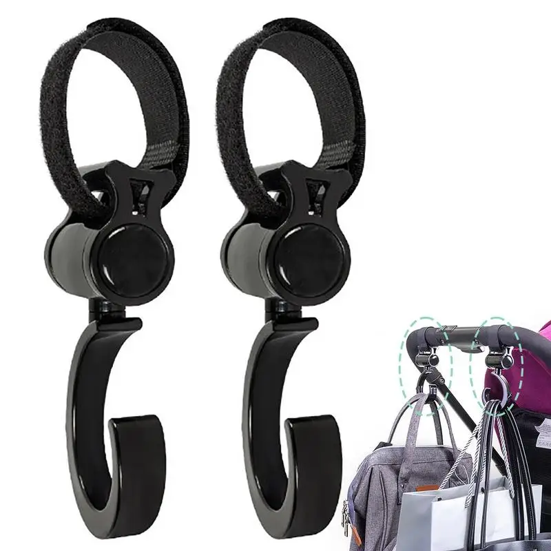 Stroller Organizer Hooks 360-degree Rotatable Baby Stroller Hooks 2pcs Multipurpose Hooks For Grocery Shopping Bags Bag Hooks
Stroller Organizer Hooks 360-degree Rotatable Baby Stroller Hooks 2pcs Multipurpose Hooks For Grocery Shopping Bags Bag Hooks