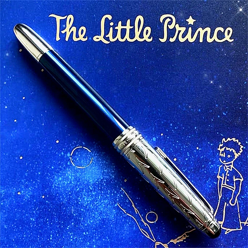 

BMP Special Edition Little Prince Rollerball Pen MB 163 Ballpoint Pen Fountain Pens Writing Office Supplies With Serial Number