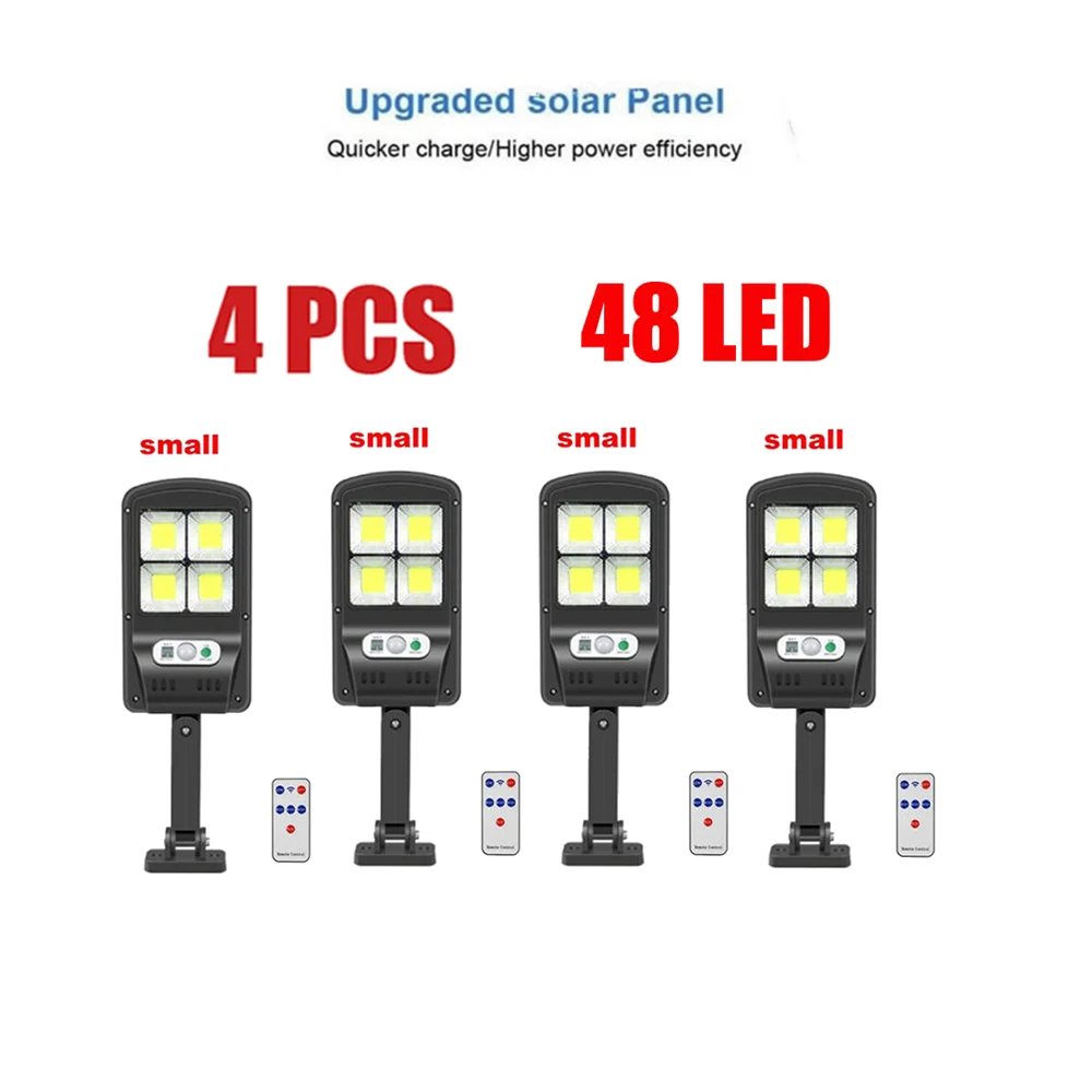 Solar Light Outdoor PIR Motion Sensor Waterproof Lighting For Garden Wall remote 1-4pcs 48-128 leds Four Modes Rotabl floodlight
Solar Light Outdoor PIR Motion Sensor Waterproof Lighting For Garden Wall remote 1-4pcs 48-128 leds Four Modes Rotabl floodlight