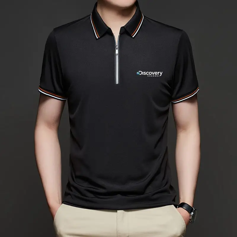 Discovery Channel 2023 New Summer Men Polo Shirt T-Shirts Leisure Golf Wear Top Short Sleeve high quality slim breathable top
Discovery Channel 2023 New Summer Men Polo Shirt T-Shirts Leisure Golf Wear Top Short Sleeve high quality slim breathable top