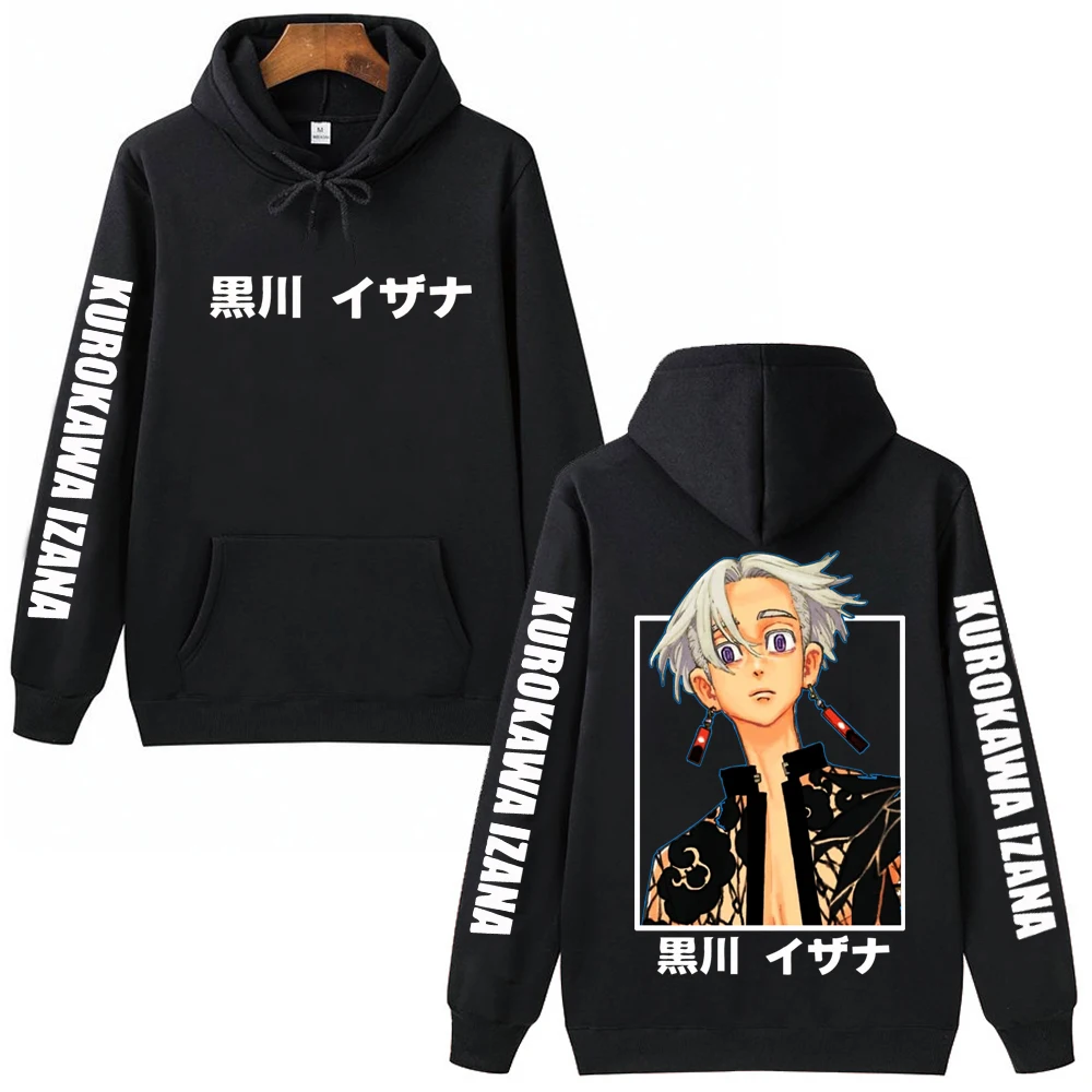 Tokyo Revengers Kurokawa Izana Hoodie Man Woman Hip Hop Harajuku Pullover Tops Sweatshirt Fans Gift
Tokyo Revengers Kurokawa Izana Hoodie Man Woman Hip Hop Harajuku Pullover Tops Sweatshirt Fans Gift