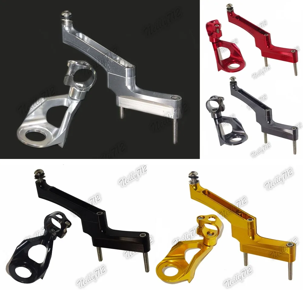 Motorcycle CNC Steering Stabilizer Damper Mounting Bracket For Suzuki Hayabusa GSXR1300 1999 2000 2001 2002 2003 2004 2005-2007
Motorcycle CNC Steering Stabilizer Damper Mounting Bracket For Suzuki Hayabusa GSXR1300 1999 2000 2001 2002 2003 2004 2005-2007