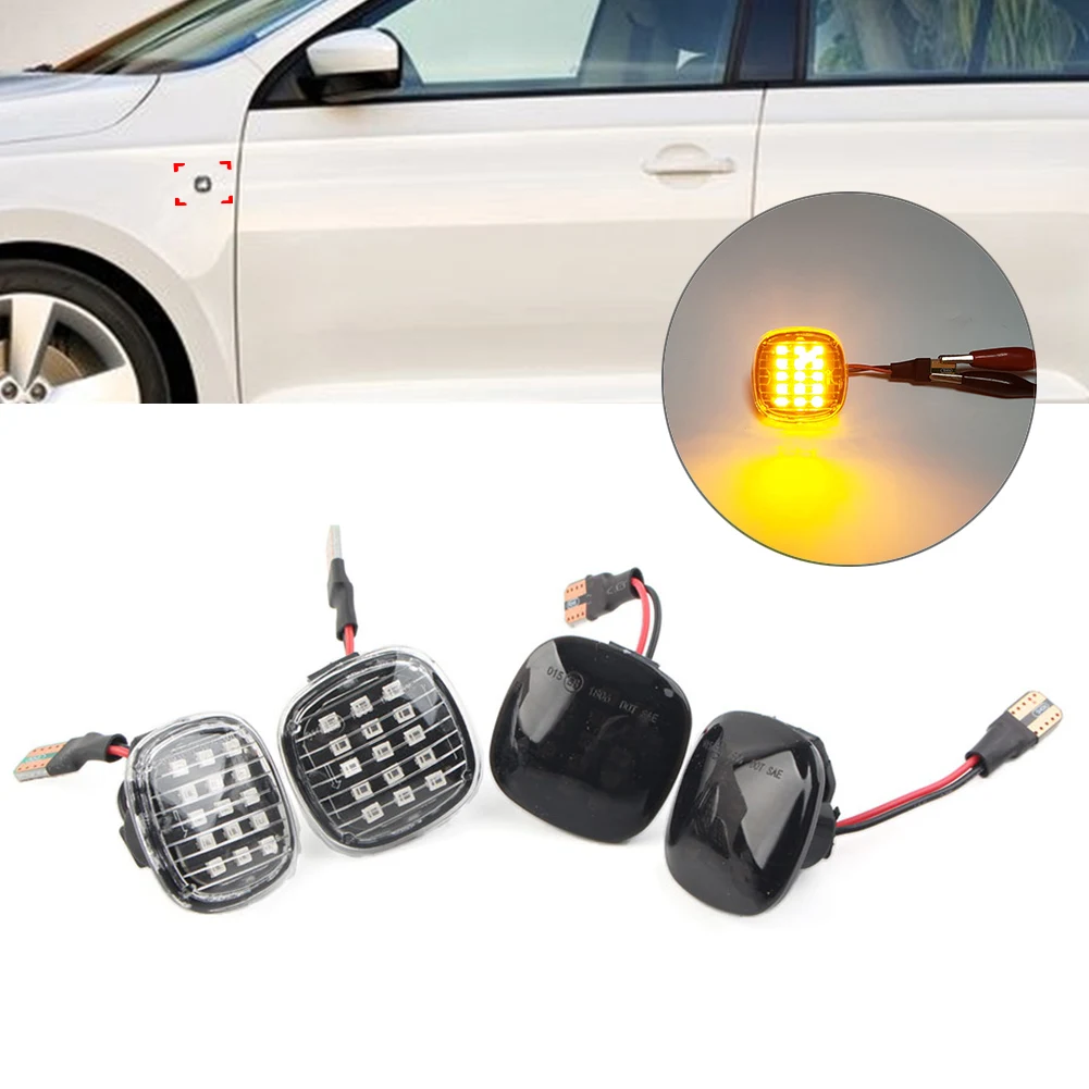 2x Car LED Turn Signal Side Marker Light Dynamic Sequential Lamp For Audi A3 A4 A8 For SEAT Ibiza For Skada Octavia Fabia Rapid
2x Car LED Turn Signal Side Marker Light Dynamic Sequential Lamp For Audi A3 A4 A8 For SEAT Ibiza For Skada Octavia Fabia Rapid