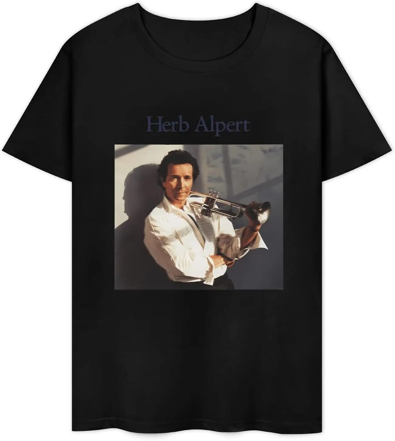 Футболка Herb Music Alpert мужская модная повседневная футболка с круглым вырезом