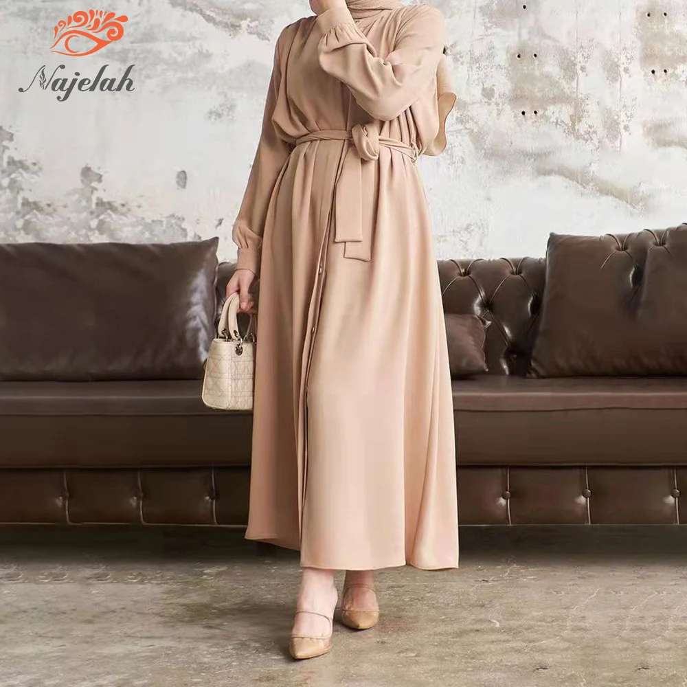Muslim Chiffon Closed Abaya Islamic Modest Dress For Women Abayas African Dresses Turkey Kaftan Dubai Kaftans Morrocan Clothing
Muslim Chiffon Closed Abaya Islamic Modest Dress For Women Abayas African Dresses Turkey Kaftan Dubai Kaftans Morrocan Clothing