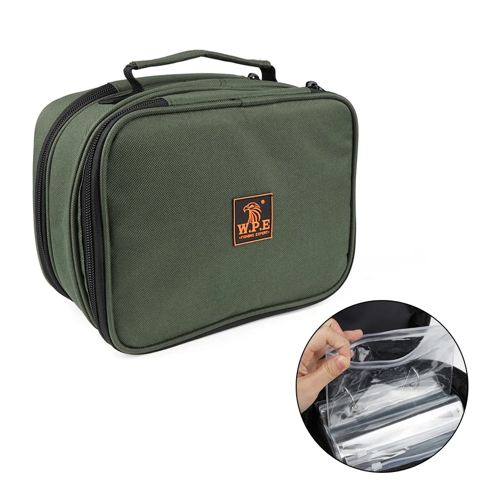 Fishing Tackle Bag Reel Lure Tools Storage Carrying Case Handbag Spinning Reel Gear Bags With Handle Waterproof Pesca Iscas
Fishing Tackle Bag Reel Lure Tools Storage Carrying Case Handbag Spinning Reel Gear Bags With Handle Waterproof Pesca Iscas