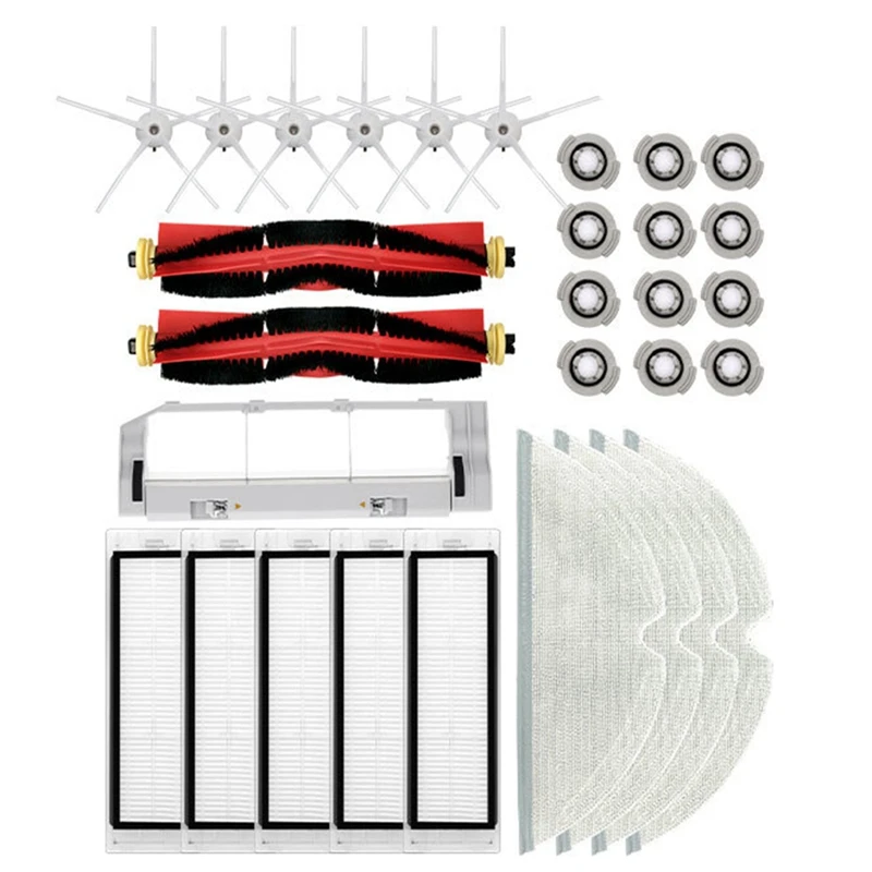 Main Side Brush HEPA Filter Replacement For Xiaomi 1S SDJQR03RR Roborock S5 Max S50 S51 S55 S6 Maxv Pure Vacuum Cleaner
Main Side Brush HEPA Filter Replacement For Xiaomi 1S SDJQR03RR Roborock S5 Max S50 S51 S55 S6 Maxv Pure Vacuum Cleaner