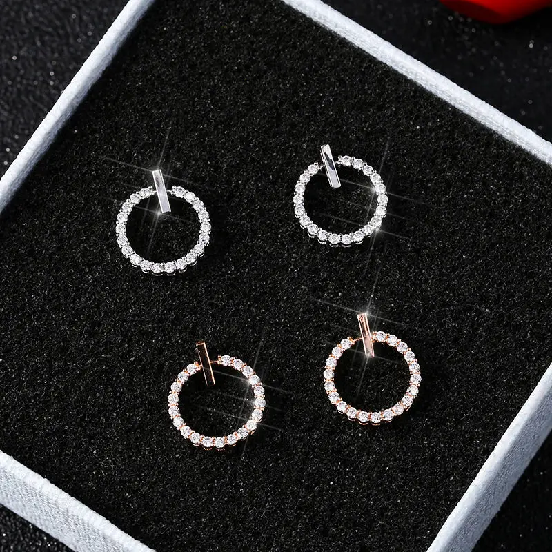 2022 New Minimalism Full Rhinestone Rose Golden Hollow Round Earrings Sparkle Gold Ring Stud Earrings Wedding Jewelry Wholesale
2022 New Minimalism Full Rhinestone Rose Golden Hollow Round Earrings Sparkle Gold Ring Stud Earrings Wedding Jewelry Wholesale