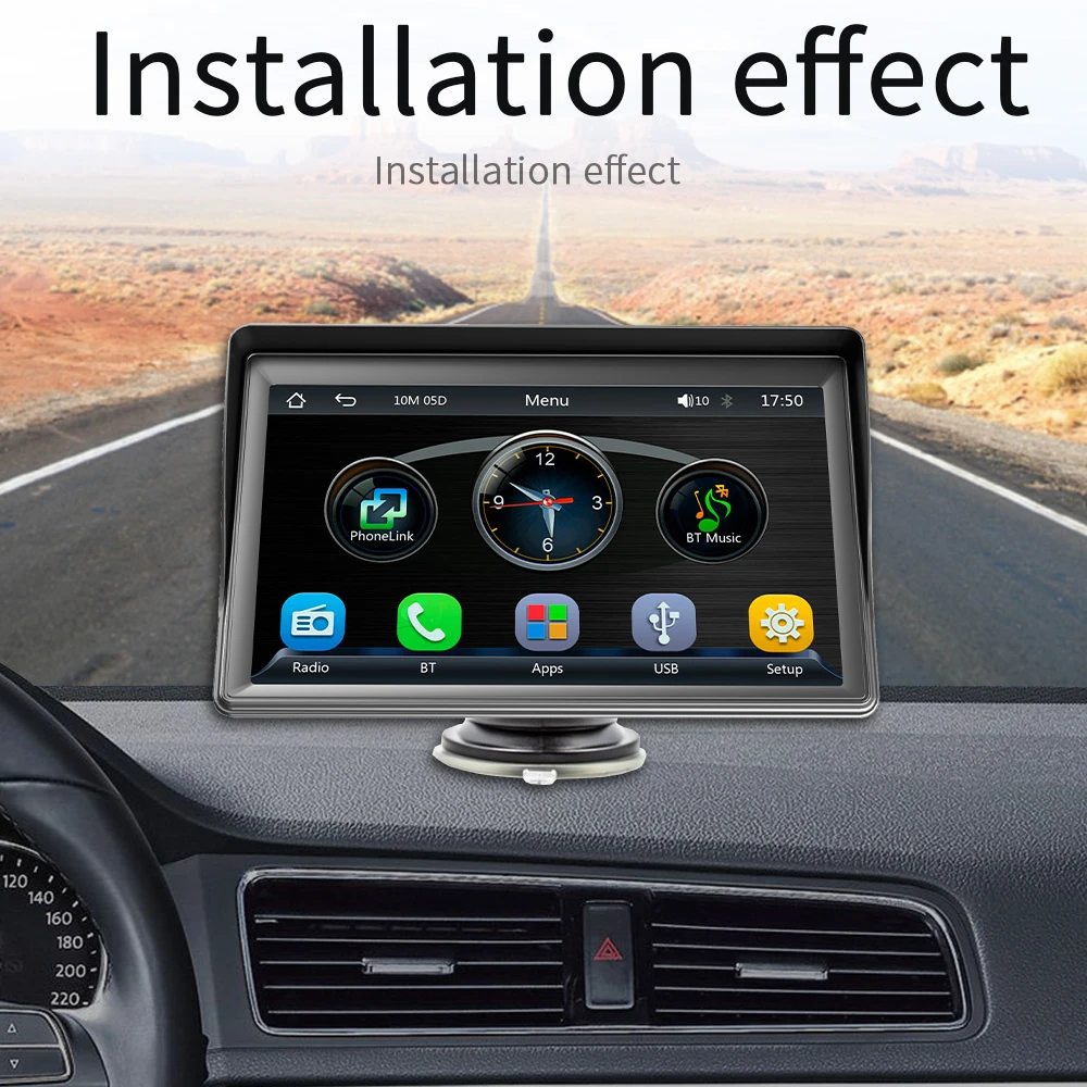 New Universal 7inch Car Radio Multimedia Video Player Portable Wireless Apple CarPlay Android Auto Touch Screen For BMW VW KIA
New Universal 7inch Car Radio Multimedia Video Player Portable Wireless Apple CarPlay Android Auto Touch Screen For BMW VW KIA