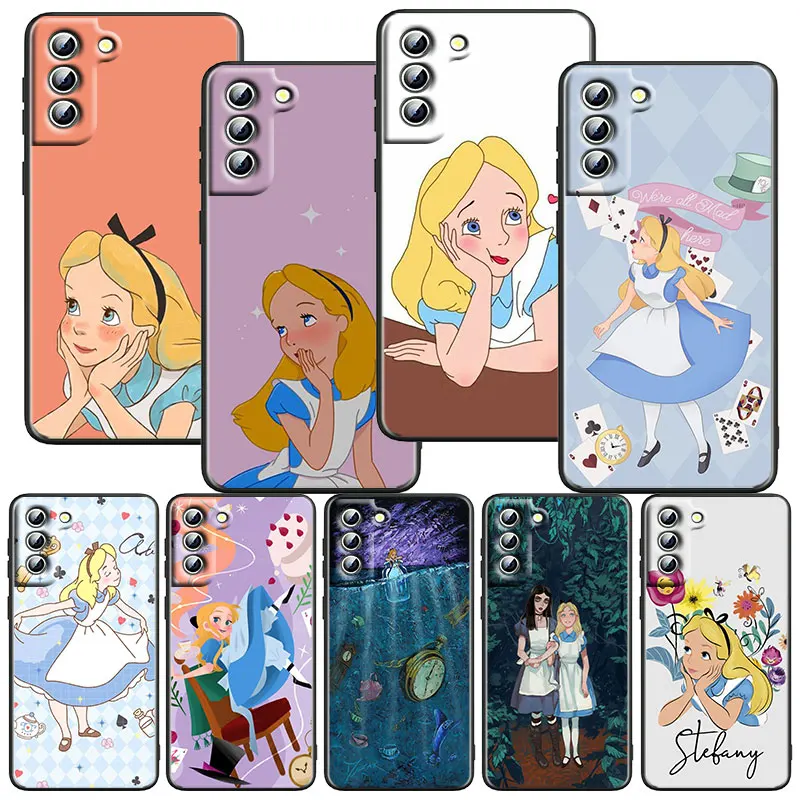 Alice in Wonderland Phone Case For Samsung Galaxy S22 S21 S20 S10 S10e S9 S8 S7 PRO Ultra Plus FE Lite Black luxury Cover Funda
Alice in Wonderland Phone Case For Samsung Galaxy S22 S21 S20 S10 S10e S9 S8 S7 PRO Ultra Plus FE Lite Black luxury Cover Funda