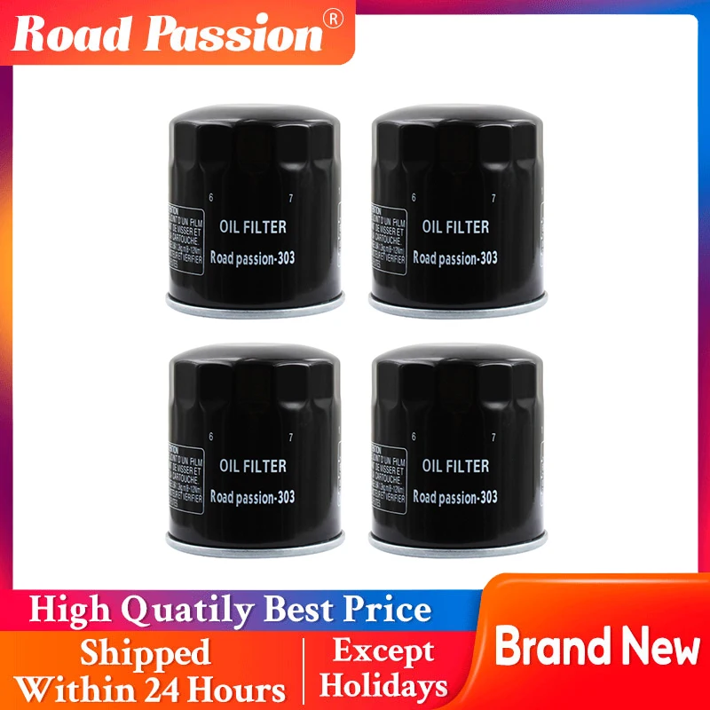 

303 1/2/3/4 Pcs Motorcycle Oil Filter For ATP330 332 ATP500 HO 496 XPEDITION 325 425 XPLORER 400L 377 500 4X4 TRAIL BOSS 2X4 330