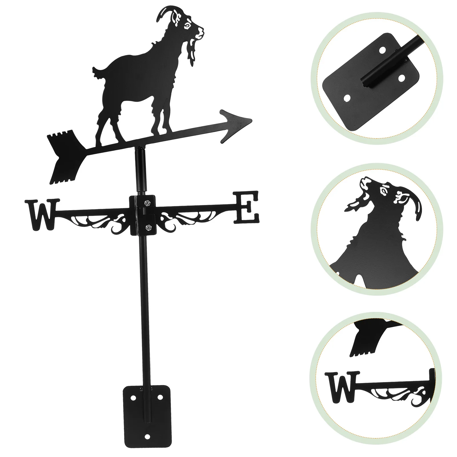 Yard Weathervane Wind Indicator Patio Direction Indicators Vanes Sheds Decorative Decoration Outdoor
Yard Weathervane Wind Indicator Patio Direction Indicators Vanes Sheds Decorative Decoration Outdoor