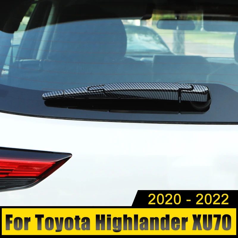ABS Car Rear Wiper Window Wiper Cover Trim Stickers Accessories For Toyota Highlander Kluger XU70 2020 2021 2022 2023 Hybrid
ABS Car Rear Wiper Window Wiper Cover Trim Stickers Accessories For Toyota Highlander Kluger XU70 2020 2021 2022 2023 Hybrid
