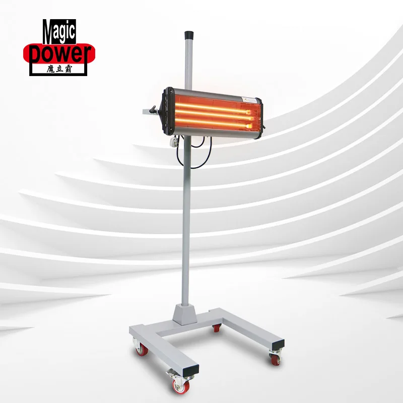 

Infrared Paint Curing Lamp 1000W Shortwave Car Curing Light Paint Curing Dryer with Bracket
