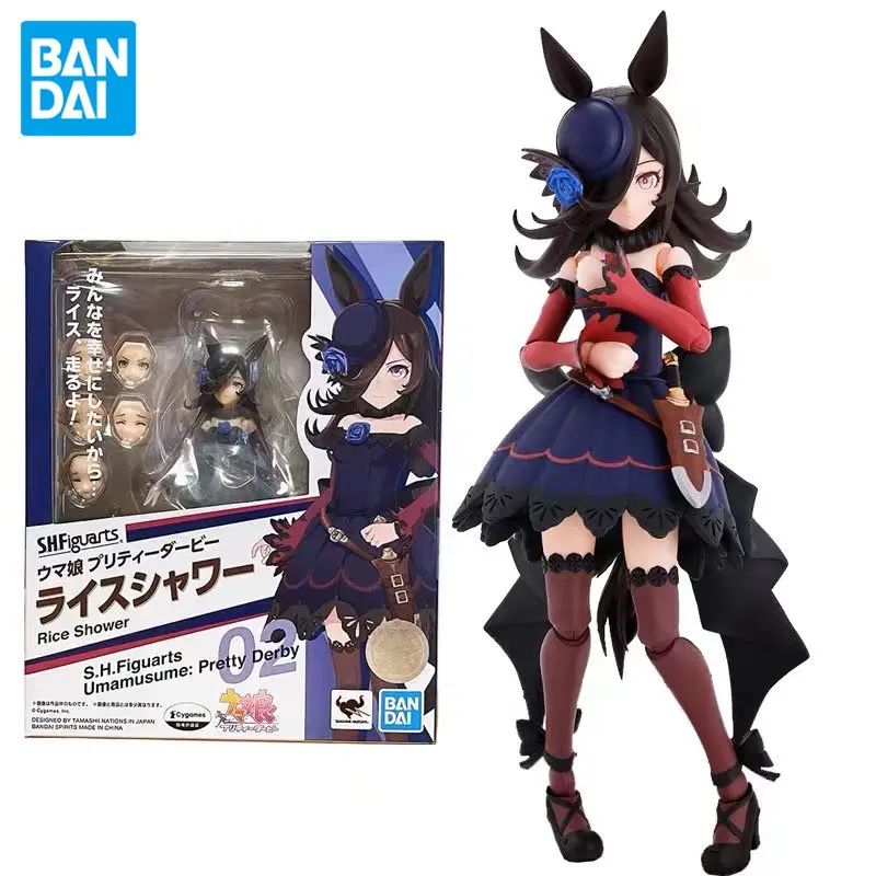 In Stock Bandai Original SHF Anime Pretty Derby Rice Shower Movable Action Figure Model Children's Gifts
In Stock Bandai Original SHF Anime Pretty Derby Rice Shower Movable Action Figure Model Children's Gifts