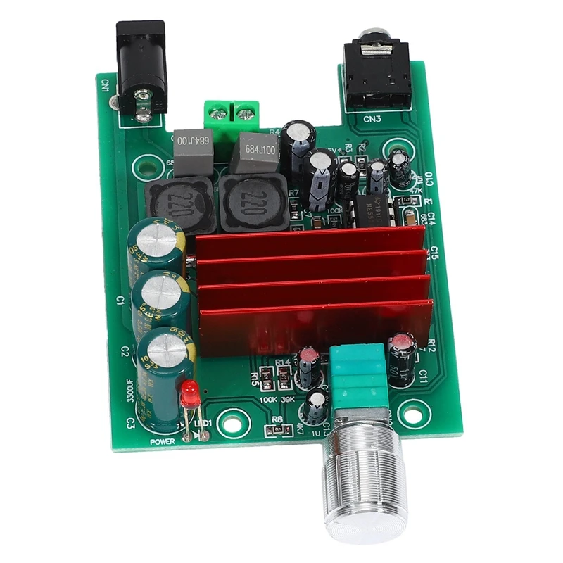 

Tpa3116d2 Subwoofer Digital Power Amplifier Board Tpa3116 Amplifiers 100W Audio Module Ne5532 Op Amp 8-25V