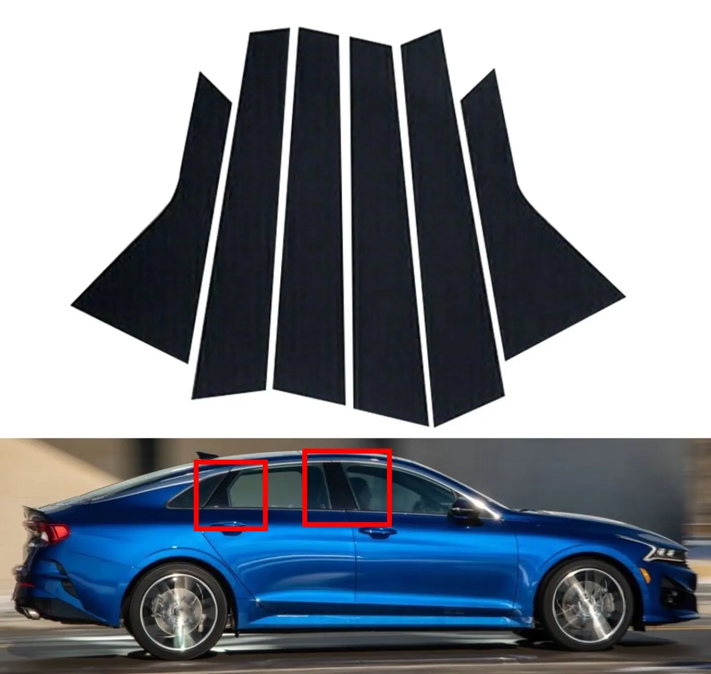 6 шт. глянцевые черные стойки, подходят для KIA Optima K5 2020 2021 20220, накладка на дверь, окно, отделка B C, наклейка на колонку, декоративная крышка
6 шт. глянцевые черные стойки, подходят для KIA Optima K5 2020 2021 20220, накладка на дверь, окно, отделка B C, наклейка на колонку, декоративная крышка