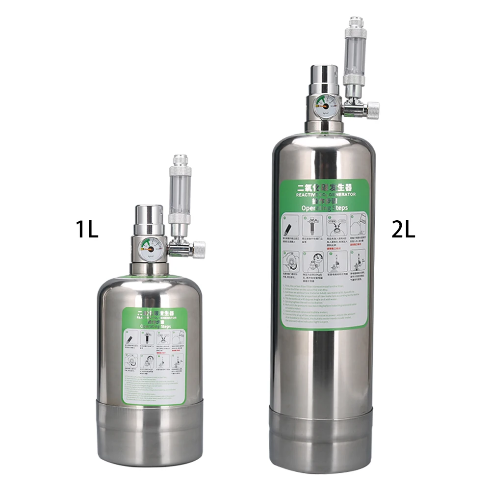 Aquarium CO2 Generator system co2 Kit Stainless Steel CO2 Cylinder Generator System Carbon Dioxide Reactor Kit Plants Aquarium
Aquarium CO2 Generator system co2 Kit Stainless Steel CO2 Cylinder Generator System Carbon Dioxide Reactor Kit Plants Aquarium