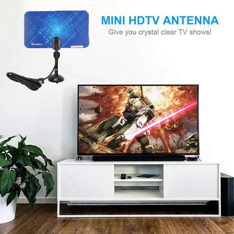 Внутренняя антенна с высоким коэффициентом усиления, Hd Tv Dtv Box Tv Plug, усилитель сигнала на 200 миль, Внутренняя антенна Hd 
Внутренняя антенна с высоким коэффициентом усиления, Hd Tv Dtv Box Tv Plug, усилитель сигнала на 200 миль, Внутренняя антенна Hd