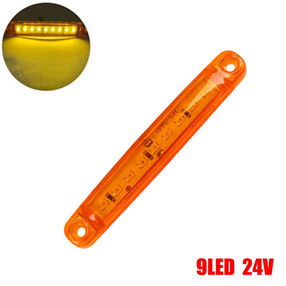 External Lights Indicator Lights For Car Blue Green Red Side Marker White 9 LED Long Lasting 24V Car Accessories
External Lights Indicator Lights For Car Blue Green Red Side Marker White 9 LED Long Lasting 24V Car Accessories