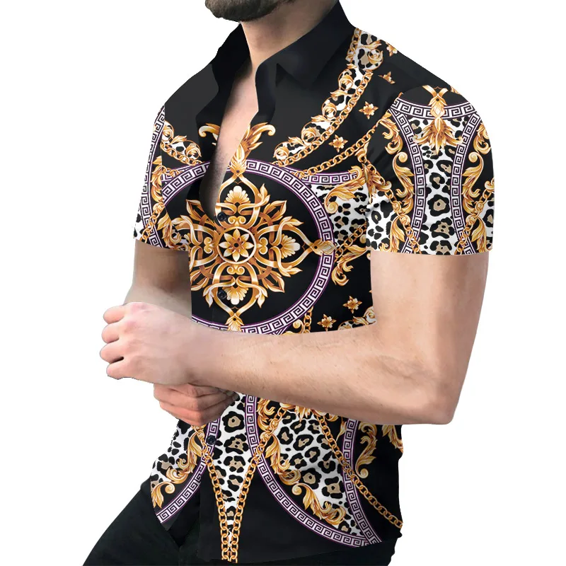 2022 Nation Style Summer Man Shirt Mens Ethnic Printed Lapel Collar Short Sleeve Loose Hawaiian Casual Shirt S-3XL
2022 Nation Style Summer Man Shirt Mens Ethnic Printed Lapel Collar Short Sleeve Loose Hawaiian Casual Shirt S-3XL