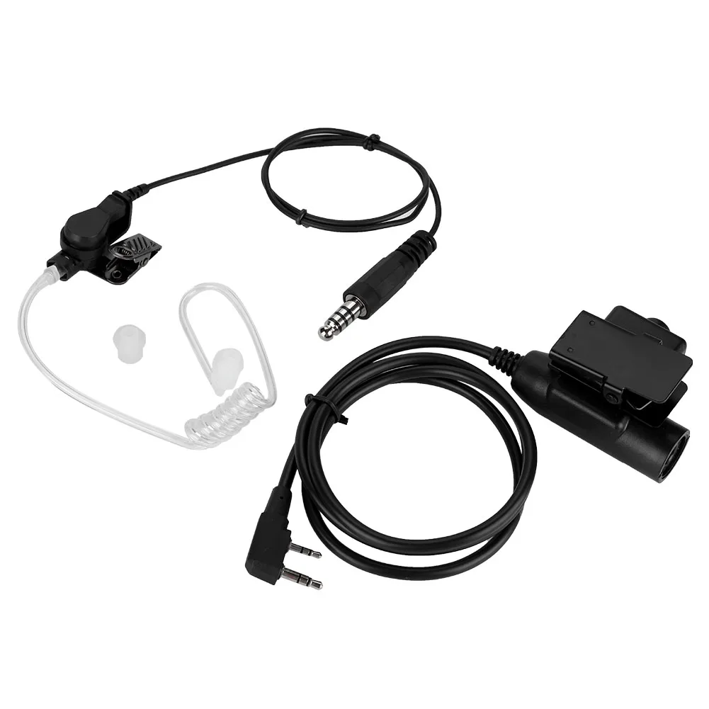 K-head Air Duct Walkie-talkie In-ear гарнитура, Акустическая трубка наушники с PTT Button
K-head Air Duct Walkie-talkie In-ear гарнитура, Акустическая трубка наушники с PTT Button