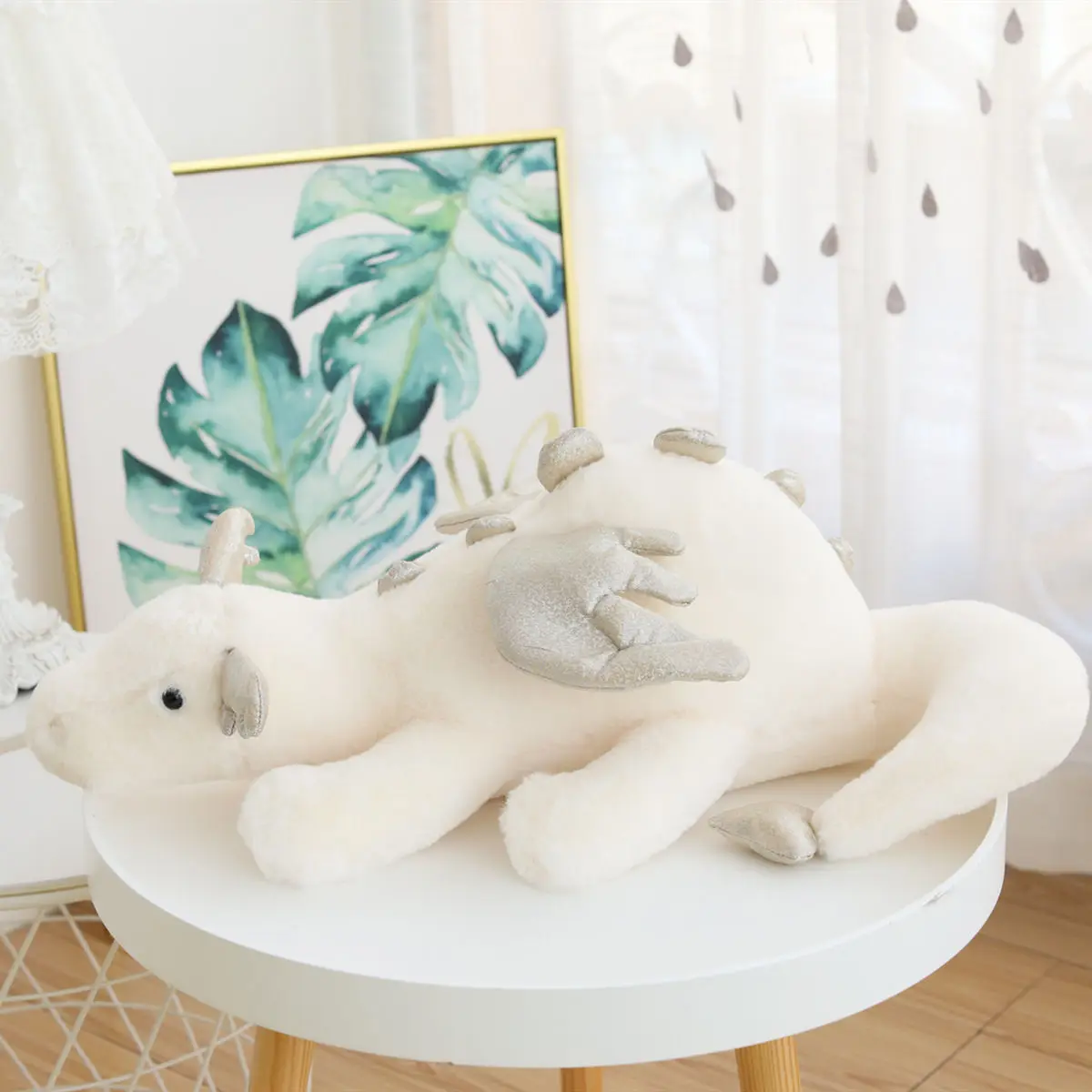 1Pcs Flying Dragon Plush Toy Green White Cute Fluffy Dragon with Wings Life-like Pterosauria Toy Pillow Kids Toys Gift for Boy
1Pcs Flying Dragon Plush Toy Green White Cute Fluffy Dragon with Wings Life-like Pterosauria Toy Pillow Kids Toys Gift for Boy