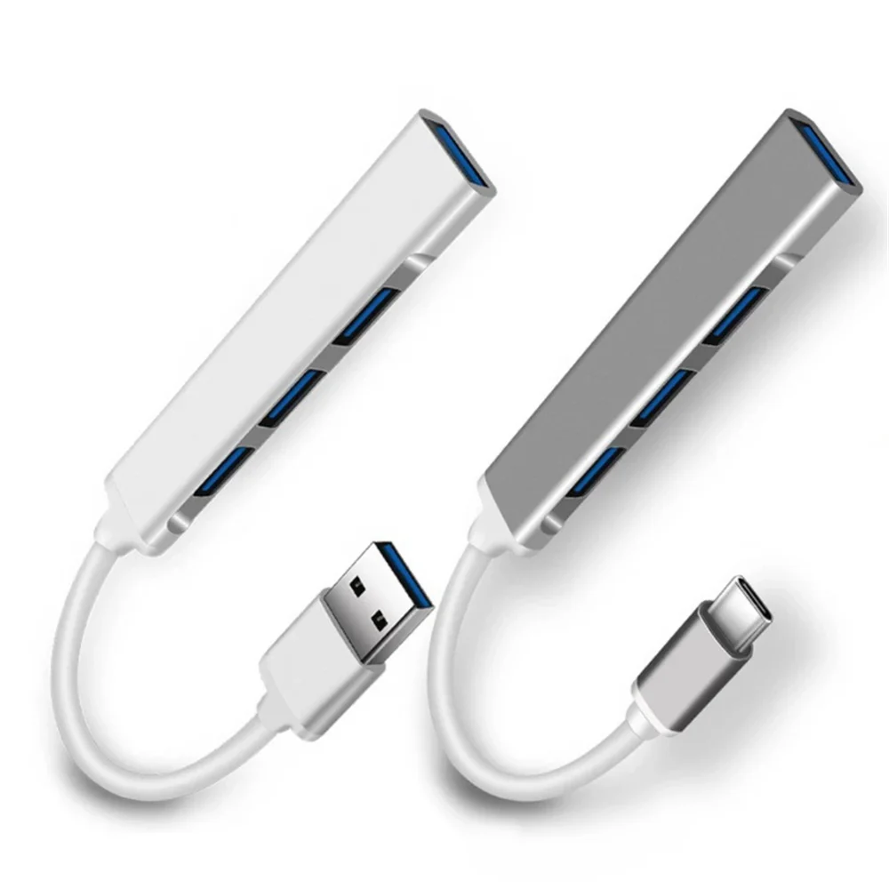 USB Type-C Hub 4-Port USB-C to USB 3,0 Splitter Converter OTG Adapter Cable for Macbook Pro iMac PC Laptop and Accessories
USB Type-C Hub 4-Port USB-C to USB 3,0 Splitter Converter OTG Adapter Cable for Macbook Pro iMac PC Laptop and Accessories