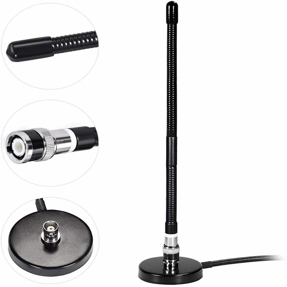CB Antenna 27MHz CB Radio Antenna Soft Whip Magnetic Base BNC PL259 Male For Cobra Midland Uniden Maxon President Radio
CB Antenna 27MHz CB Radio Antenna Soft Whip Magnetic Base BNC PL259 Male For Cobra Midland Uniden Maxon President Radio