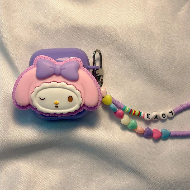 Hello Kitty Melody Silicone Earphone Case for AirPods 3 Cartoon Soft Cover Bluetooth-compatible for AirPods 1 2 Pro Earphone
Hello Kitty Melody Silicone Earphone Case for AirPods 3 Cartoon Soft Cover Bluetooth-compatible for AirPods 1 2 Pro Earphone