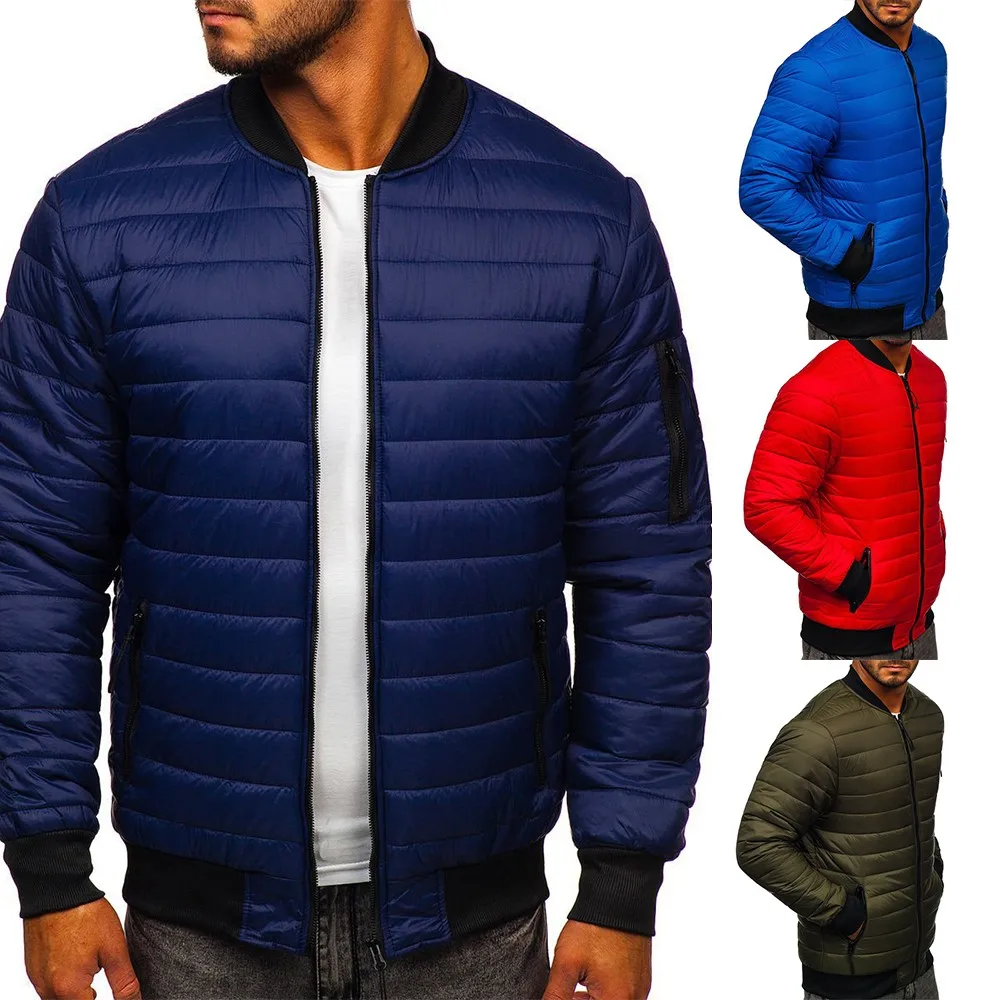 Mens Quilted Padded Puffer Jacket Casual Zip Up Winter Pocket Warm Coats Outwear Bomber Jacket Lingge Coat
Mens Quilted Padded Puffer Jacket Casual Zip Up Winter Pocket Warm Coats Outwear Bomber Jacket Lingge Coat