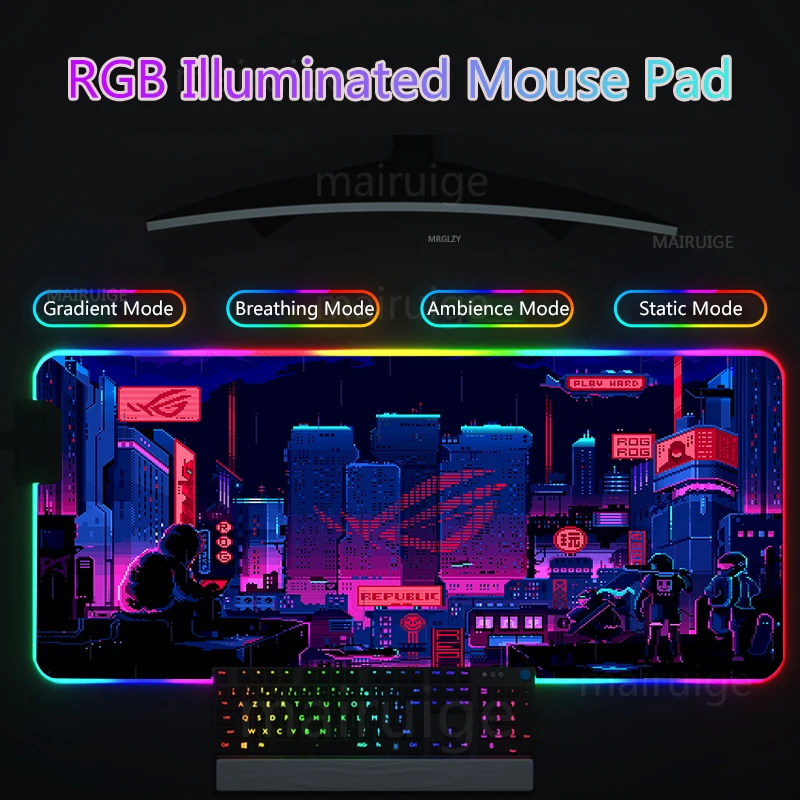 

Коврик для мыши ASUS Rog RGB со светодиодной подсветкой, 400*900 мм