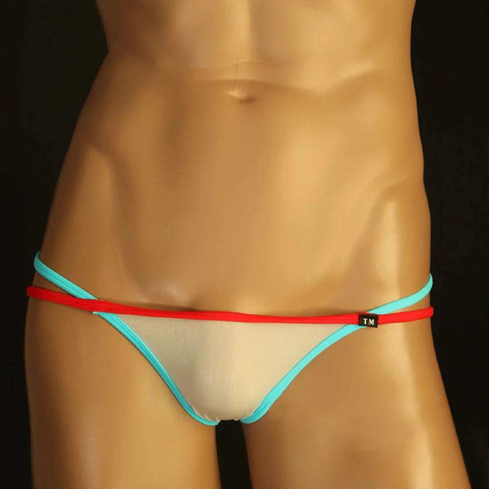 Men Sexy Patchwork Color Briefs Summer Breathable Panties U Convex Pouch Underwear Sexy Bikini Trunks Low Rise Thongs Underpants
Men Sexy Patchwork Color Briefs Summer Breathable Panties U Convex Pouch Underwear Sexy Bikini Trunks Low Rise Thongs Underpants