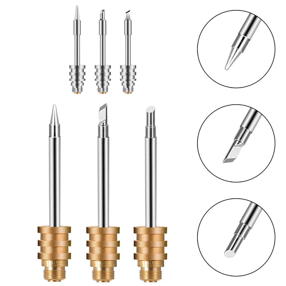 3pcs 510 Interface 30W Soldering Iron Tip USB Soldering Iron Portable Welding Tips Accessories Parts B C K
3pcs 510 Interface 30W Soldering Iron Tip USB Soldering Iron Portable Welding Tips Accessories Parts B C K