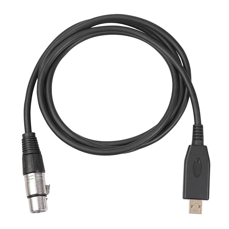 USB-кабель для микрофона REXLIS, 6 футов, 3 штырьковых разъема USB «папа» в XLR «мама», кабель для студийной аудиосистемы, соединительные шнуры
USB-кабель для микрофона REXLIS, 6 футов, 3 штырьковых разъема USB «папа» в XLR «мама», кабель для студийной аудиосистемы, соединительные шнуры