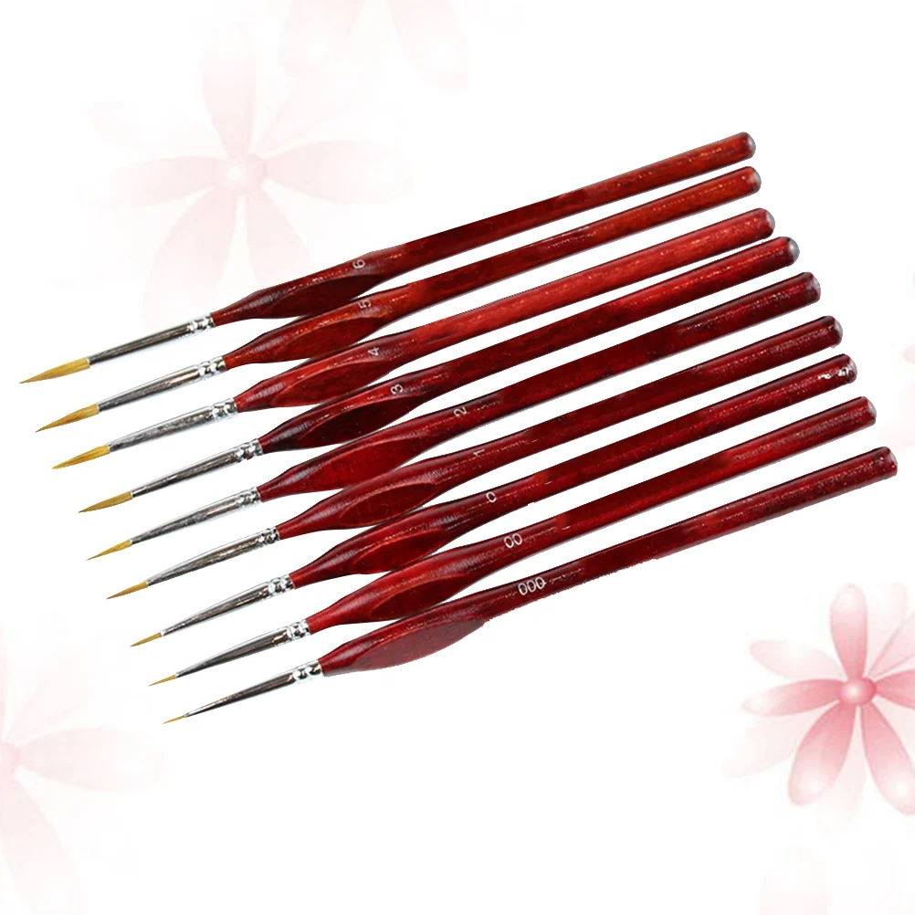 Brushesbrush Painting Set Miniature Detail Acrylicnylon Liners Fine Pen Line Hook Detailing Drawing Oil Hair Wolf Body Tip Thin
Brushesbrush Painting Set Miniature Detail Acrylicnylon Liners Fine Pen Line Hook Detailing Drawing Oil Hair Wolf Body Tip Thin