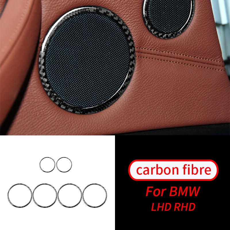 For BMW X5 E70 X6 E71 Interior Decorative Accessories Real Carbon Fiber Car Audio Speaker Car Door Loudspeaker Trim
For BMW X5 E70 X6 E71 Interior Decorative Accessories Real Carbon Fiber Car Audio Speaker Car Door Loudspeaker Trim