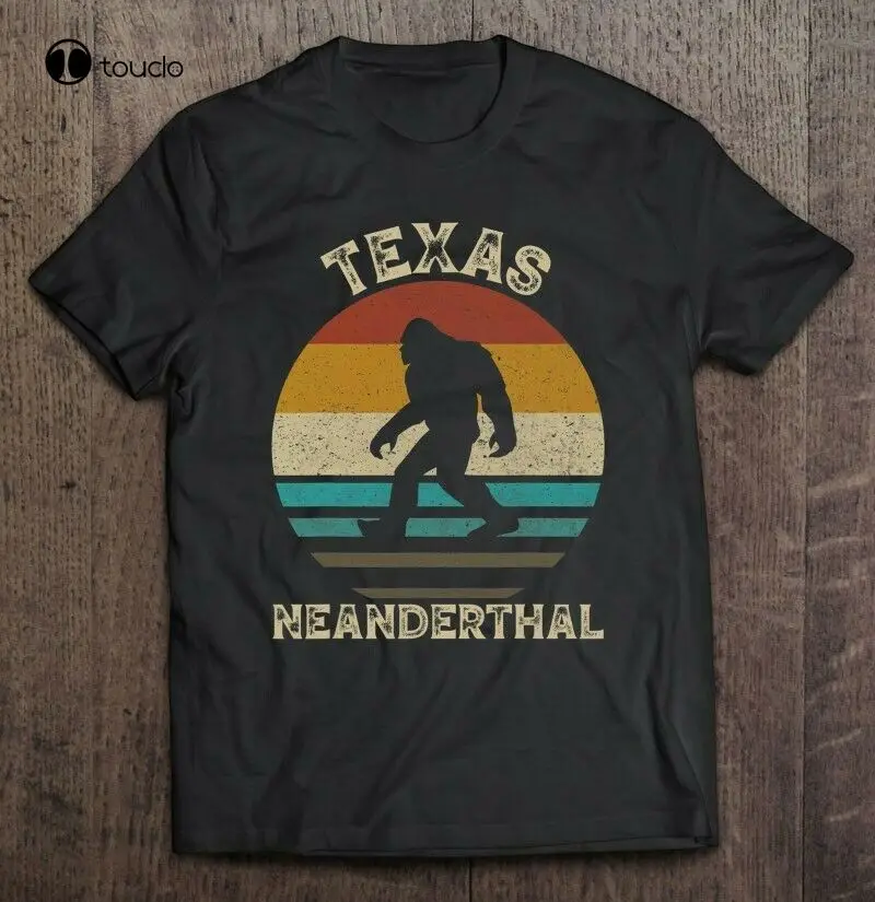 Винтажная Футболка Bigfoot Texas Neanderthal с забавным подарком, черная футболка
Винтажная Футболка Bigfoot Texas Neanderthal с забавным подарком, черная футболка