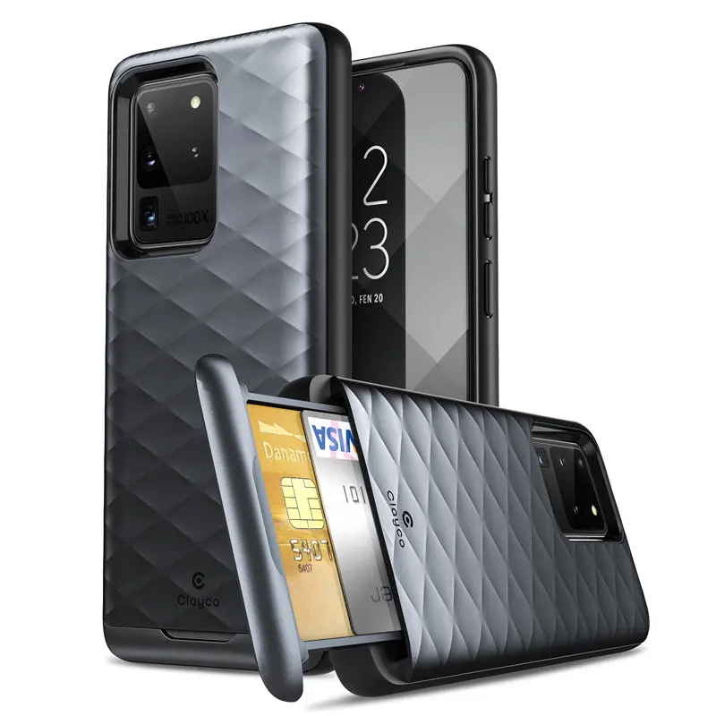 Clayco для Samsung Galaxy S20 ультра тонкий чехол Argos высококачественный гибридный защитный чехол-кошелек со встроенной кредитной картой/слотом для ID ...
Clayco для Samsung Galaxy S20 ультра тонкий чехол Argos высококачественный гибридный защитный чехол-кошелек со встроенной кредитной картой/слотом для ID ...