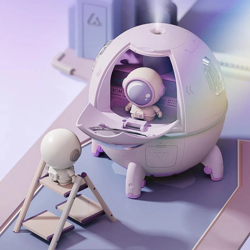 Astronaut Humidifier Moisturize Skin Aromatherapy Humidifiers Relieve Fatigue with LED Light for Home Office Yoga Gym Supplies
Astronaut Humidifier Moisturize Skin Aromatherapy Humidifiers Relieve Fatigue with LED Light for Home Office Yoga Gym Supplies
