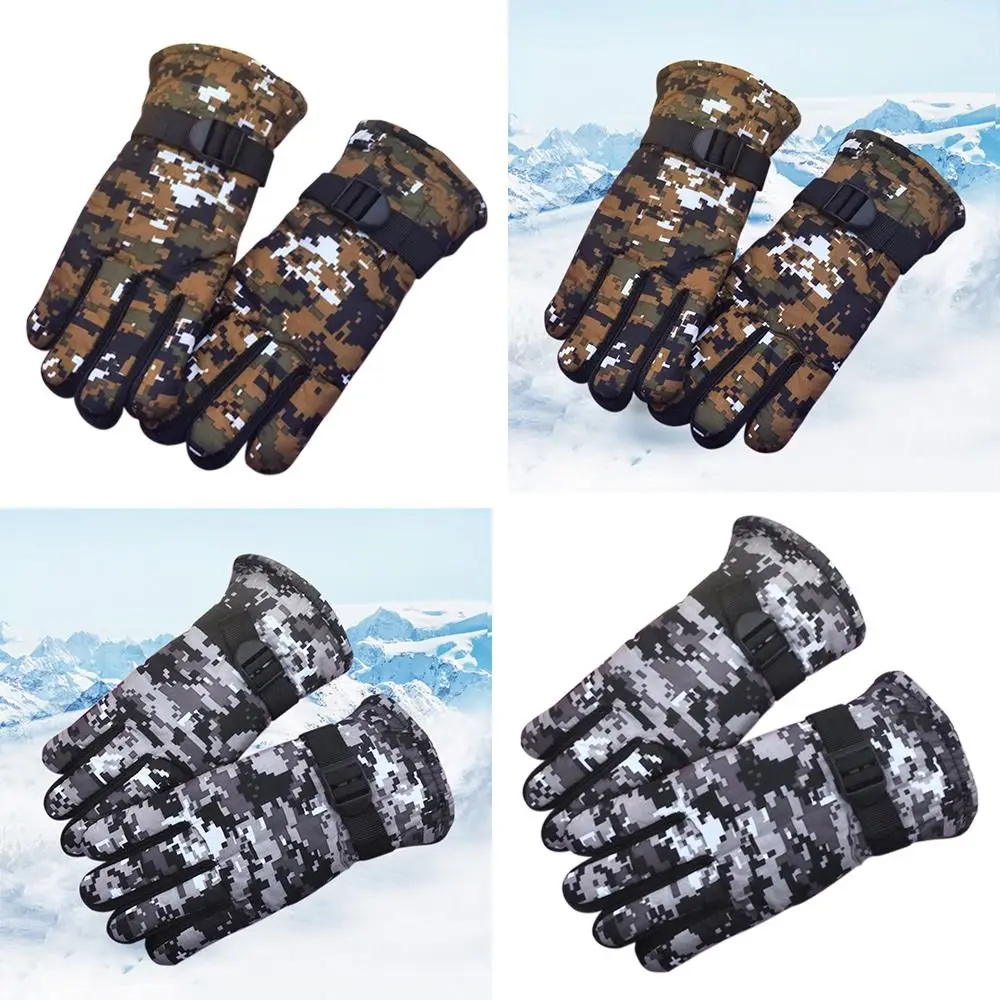 Years Old Outdoor Snowboard Camouflage Print Waterproof Windproof Long-sleeved Mittens Children Ski Gloves Thick Warm
Years Old Outdoor Snowboard Camouflage Print Waterproof Windproof Long-sleeved Mittens Children Ski Gloves Thick Warm