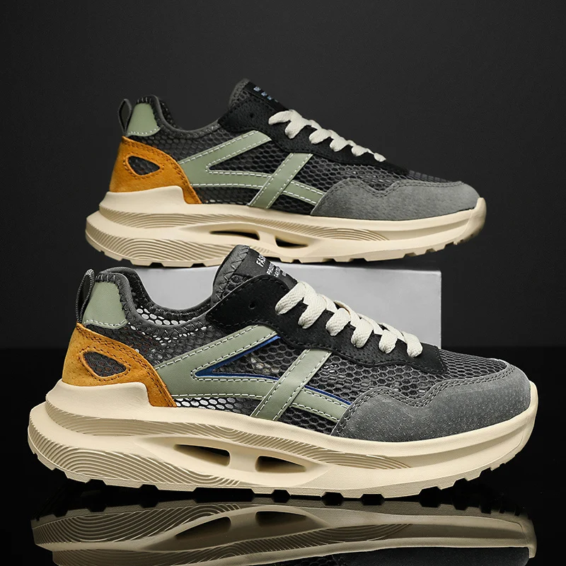 New Mesh Breathable Men's Summer Sneakers Comfortable Casual Sneaker Men Sports Shoes Fashion Male Running Shoes Tenis Masculino
New Mesh Breathable Men's Summer Sneakers Comfortable Casual Sneaker Men Sports Shoes Fashion Male Running Shoes Tenis Masculino