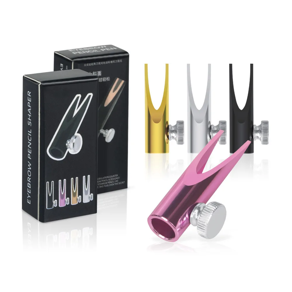 Cylindrical metal sharpener boxed wooden eyebrow pencil metal sharpener double-sided U-shaped card slot eyebrow sharpener
Cylindrical metal sharpener boxed wooden eyebrow pencil metal sharpener double-sided U-shaped card slot eyebrow sharpener