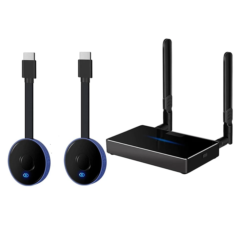 Беспроводной HDMI-совместимый передатчик и приемник, адаптер преобразователя Ultra HD 4K для домашнего кинотеатра
Беспроводной HDMI-совместимый передатчик и приемник, адаптер преобразователя Ultra HD 4K для домашнего кинотеатра