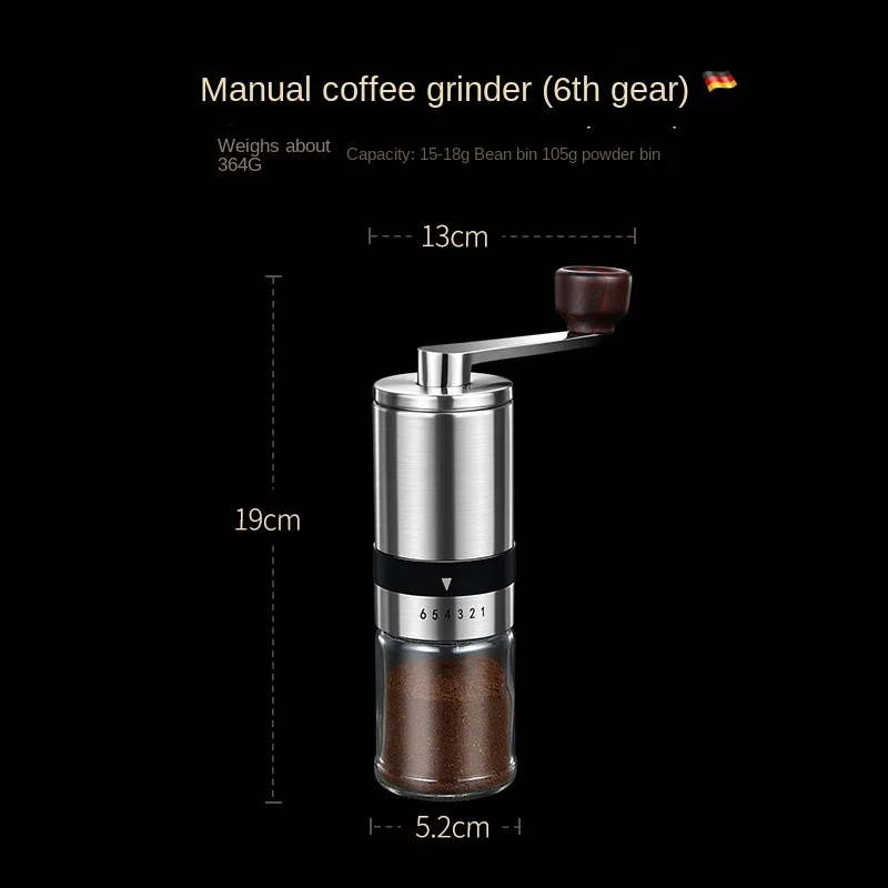 Кофемолка домашняя портативная ручная, 6 передач, 8 передач
Кофемолка домашняя портативная ручная, 6 передач, 8 передач