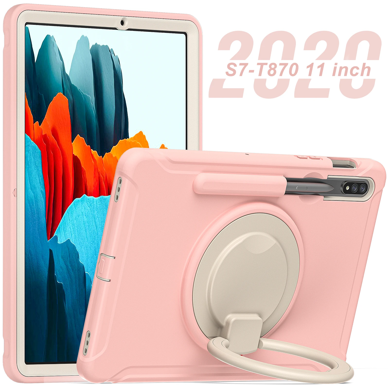 For Samsung Galaxy Tab S7 11 SM-T870 T875 Tablet PC Case TPU+PC Material With Stand Pen Holder For Samsung SM-T870 11 Case
For Samsung Galaxy Tab S7 11 SM-T870 T875 Tablet PC Case TPU+PC Material With Stand Pen Holder For Samsung SM-T870 11 Case