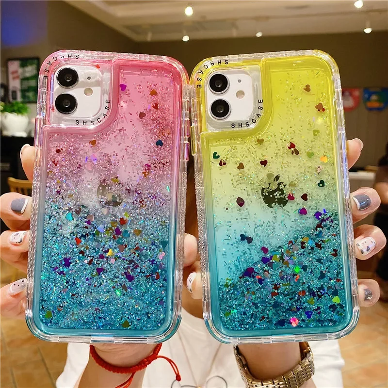 Glitter Gradient Transparent Case For iPhone 13 11 12 Pro Max XR XS Max X 7 8 Plus 11 12 Pro 11 Shockproof Bumper Cover
Glitter Gradient Transparent Case For iPhone 13 11 12 Pro Max XR XS Max X 7 8 Plus 11 12 Pro 11 Shockproof Bumper Cover